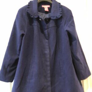 Beautiful royal blue wool coat. 20W EUC